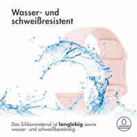 imoshion Silikon-Armband⁺ für Fitbit Versa 4 / 3 / Sense (2) - Rosa