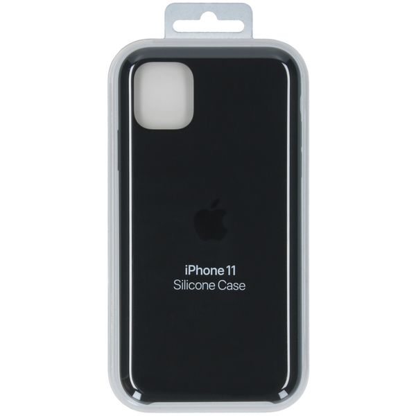 Apple Silikon-Case Schwarz für das Apple iPhone 11
