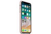 Apple Rosa Silikon-Case für Apple iPhone X
