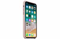 Apple Rosa Silikon-Case für iPhone X