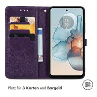 imoshion Mandala Klapphülle Motorola Moto G24 Power - Violett