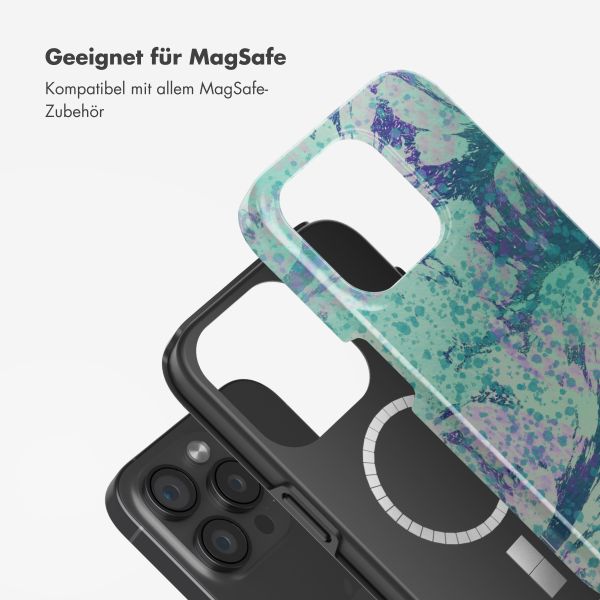 Selencia Vivid Rückabdeckung mit MagSafe Apple iPhone 15 Pro - Fresh Paint Green