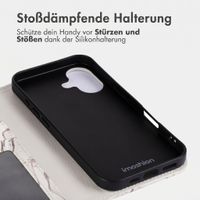 imoshion Design Klapphülle Apple iPhone 16 - Sandy Marble