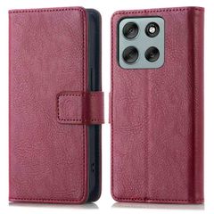 imoshion Luxuriöse Klapphülle Motorola Moto G86 Power - Braun