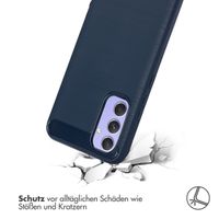 imoshion Brushed Back Cover Samsung Galaxy A54 (5G) - Dunkelblau