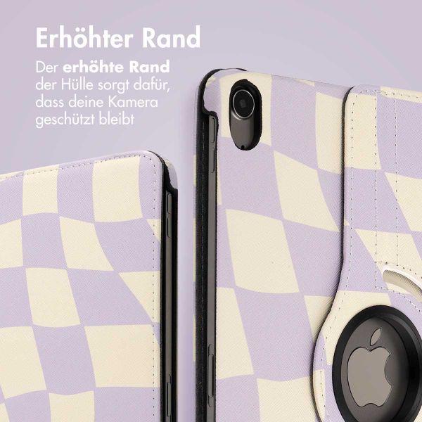 imoshion 360° drehbare Design Klapphülle Apple iPad Air 5 (2022) / Air 4 (2020) - Dancing Cubes
