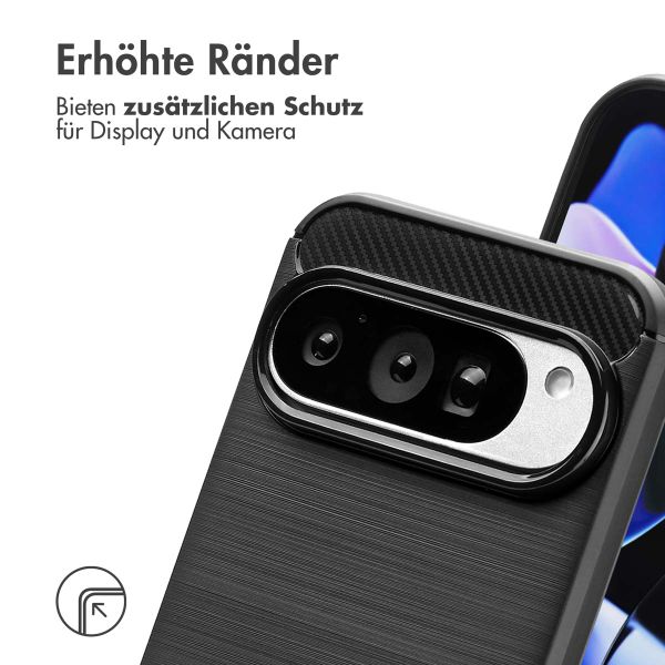 imoshion Brushed Back Cover Google Pixel 10 Pro - Schwarz