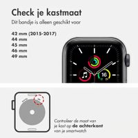 Holdit Silikonarmband Magnet für Apple Watch | 44/45/46/49 mm - Chocolate / Black