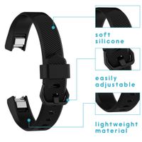 imoshion Silikonband für das  Fitbit Alta (HR) - Schwarz