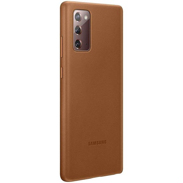 Samsung Original Leather Backcover für das Galaxy Note 20 - Braun