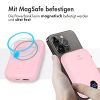 imoshion MagSafe Powerbank - 10.000 mAh - Kabellose Powerbank - Rosa