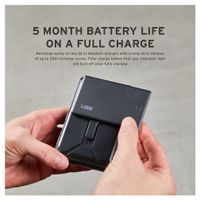 UAG Metropolis Wallet mit Tracker - Geeignet für Apple - Kevlar Black