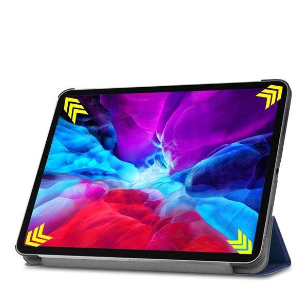 imoshion Trifold Klapphülle Apple iPad Pro 12.9 (2020) / iPad Pro 12.9 (2018) - Dunkelblau