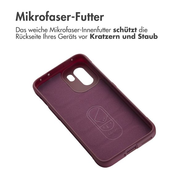 imoshion EasyGrip Backcover OnePlus 15R - Aubergine