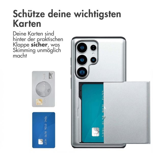 imoshion Backcover mit Kartenfach Samsung Galaxy S25 Ultra - Grau
