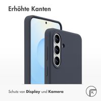Accezz Liquid Silikoncase mit MagSafe Samsung Galaxy S26 Plus - Dunkelblau
