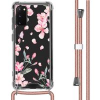 imoshion Design Hülle mit Band Samsung Galaxy S20 - Blossom Watercolor