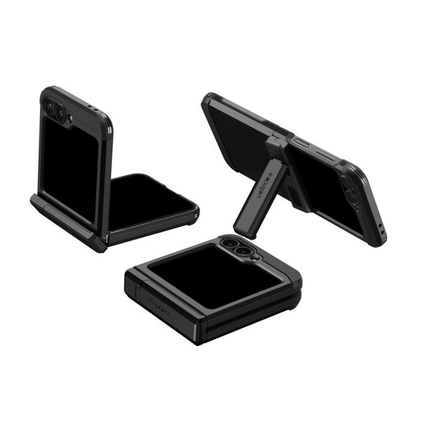 Spigen Tough Armor Pro Backcover Samsung Galaxy Z Flip 6 / Flip 7 FE - Black