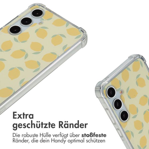 imoshion Design Hülle mit Band Samsung Galaxy A55 - Citrus Dream