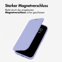 imoshion Transparente Bookcase mit MagSafe Apple iPhone 18 Pro Max / 17 Pro Max - Lila