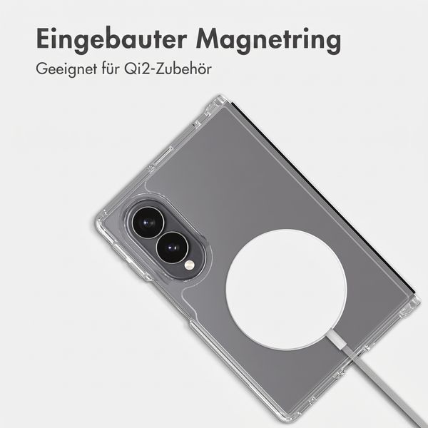 Accezz Xtreme Impact Backcover mit MagSafe Samsung Galaxy Z Fold 8 - Transparent