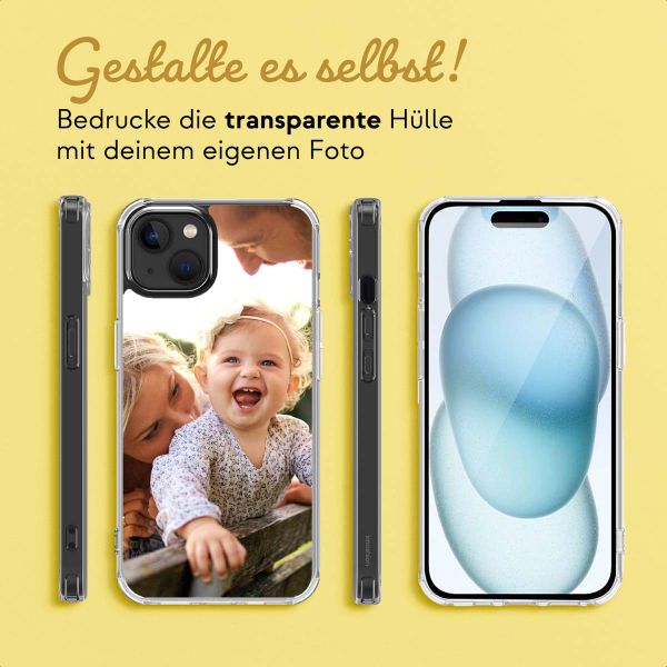 Gestalte deine eigene MagSafe Clear Case Apple iPhone 15 - Transparent