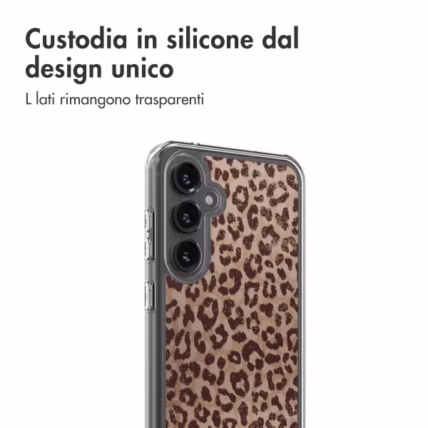 imoshion Design Hülle Samsung Galaxy S23 FE - Leopard Mood