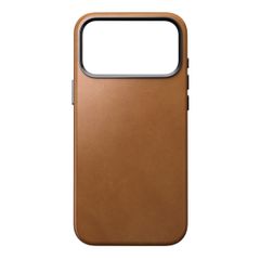 Nomad Traditional Leather Backcover mit MagSafe Apple iPhone 17 Pro Max - English Tan