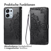 imoshion Mandala Klapphülle Oppo A6 Pro (5G) - Schwarz