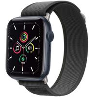 imoshion Nylon Trail Armband für das  Apple Watch Series 1 t/m 11 / SE / Ultra (44/45/46/49 mm) - Schwarz