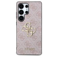 Guess 4G Metal Logo Back Cover Samsung Galaxy S25 Ultra - Rosa
