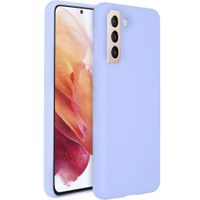 Accezz Liquid Silikoncase Samsung Galaxy S21 - Violett