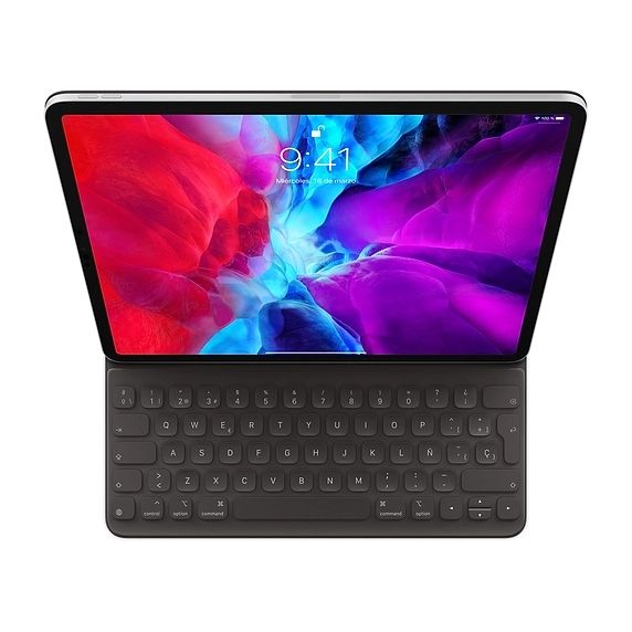 Apple Smart Folio Keyboard Apple iPad Air 13 Zoll (2025) M3 / (2024) M2 / iPad Pro 12.9 (2018/2020/2021/2022) - QWERTY / IT - Schwarz