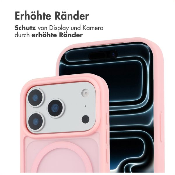 imoshion Color Guard Back Cover mit MagSafe Apple iPhone 17 Pro Max - Hellrosa