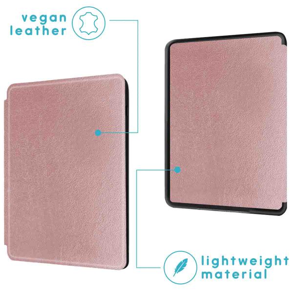 imoshion Slim Hard Case Sleepcover für das Amazon Kindle (2024) / Amazon Kindle (2022) 11th gen - Rose Gold