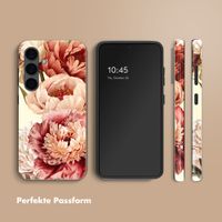 Selencia Vivid Back Cover Samsung Galaxy S24 - Vintage Peony