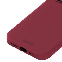 Holdit Silicone Case Apple iPhone 17 - Red Velvet