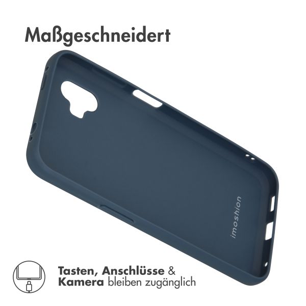 imoshion TPU Color Cover Samsung Galaxy Xcover 6 Pro - Dunkelblau