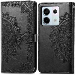 imoshion Mandala Klapphülle Xiaomi Redmi Note 13 Pro (5G) / Poco X6 - Schwarz