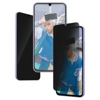 PanzerGlass Ultra Wide Fit Antibakterieller Screen Protector mit Sichtschutz inkl. Applikator für das Samsung Galaxy A35