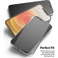 Ringke ID Glass Screen Protector iPhone 12 (Pro) - Schwarz