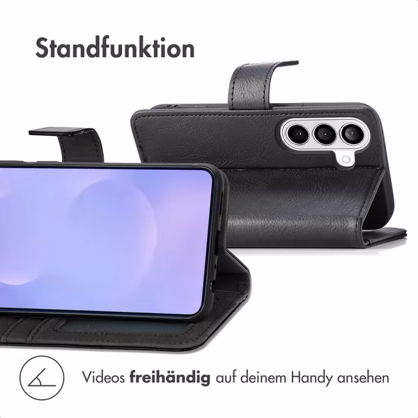 imoshion Luxuriöse Klapphülle Samsung Galaxy S26 Plus - Schwarz