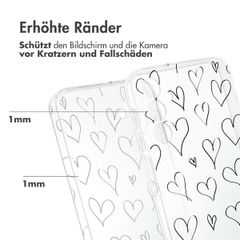 imoshion Design Hülle Samsung Galaxy A25 (5G) - Hearts