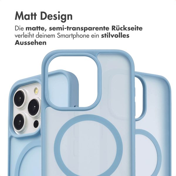 imoshion Color Guard Back Cover mit MagSafe für das iPhone 15 Pro - Hellblau