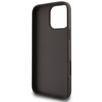 Guess Bottom Stripe 4G Back Cover Apple iPhone 16 Pro Max - Braun