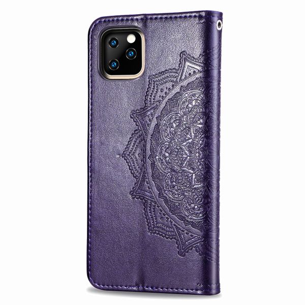 Mandala Klapphülle Violett Apple iPhone 11