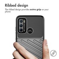 imoshion Thunder Backcover für das Motorola Moto G60 - Schwarz