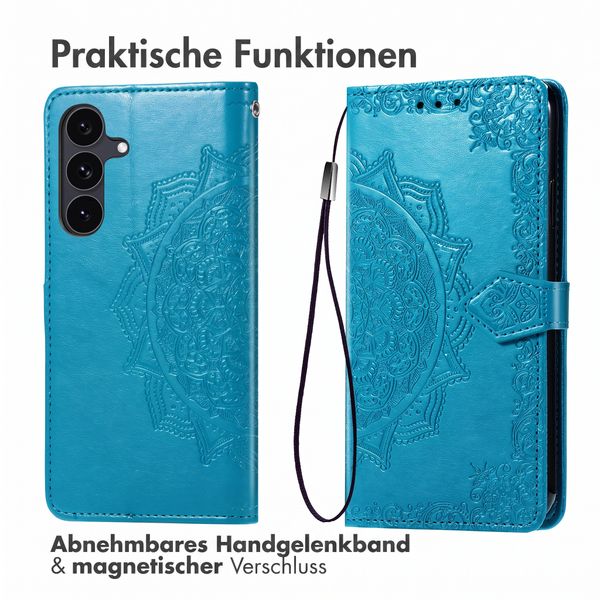 imoshion Mandala Klapphülle Samsung Galaxy S26 FE - Türkis