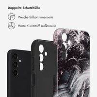 Selencia Vivid Back Cover Samsung Galaxy A15 (5G/4G) - Chic Marble Black