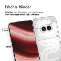 Accezz TPU Clear Cover für das Nothing Phone (2a) / 2(a) Plus - Transparent